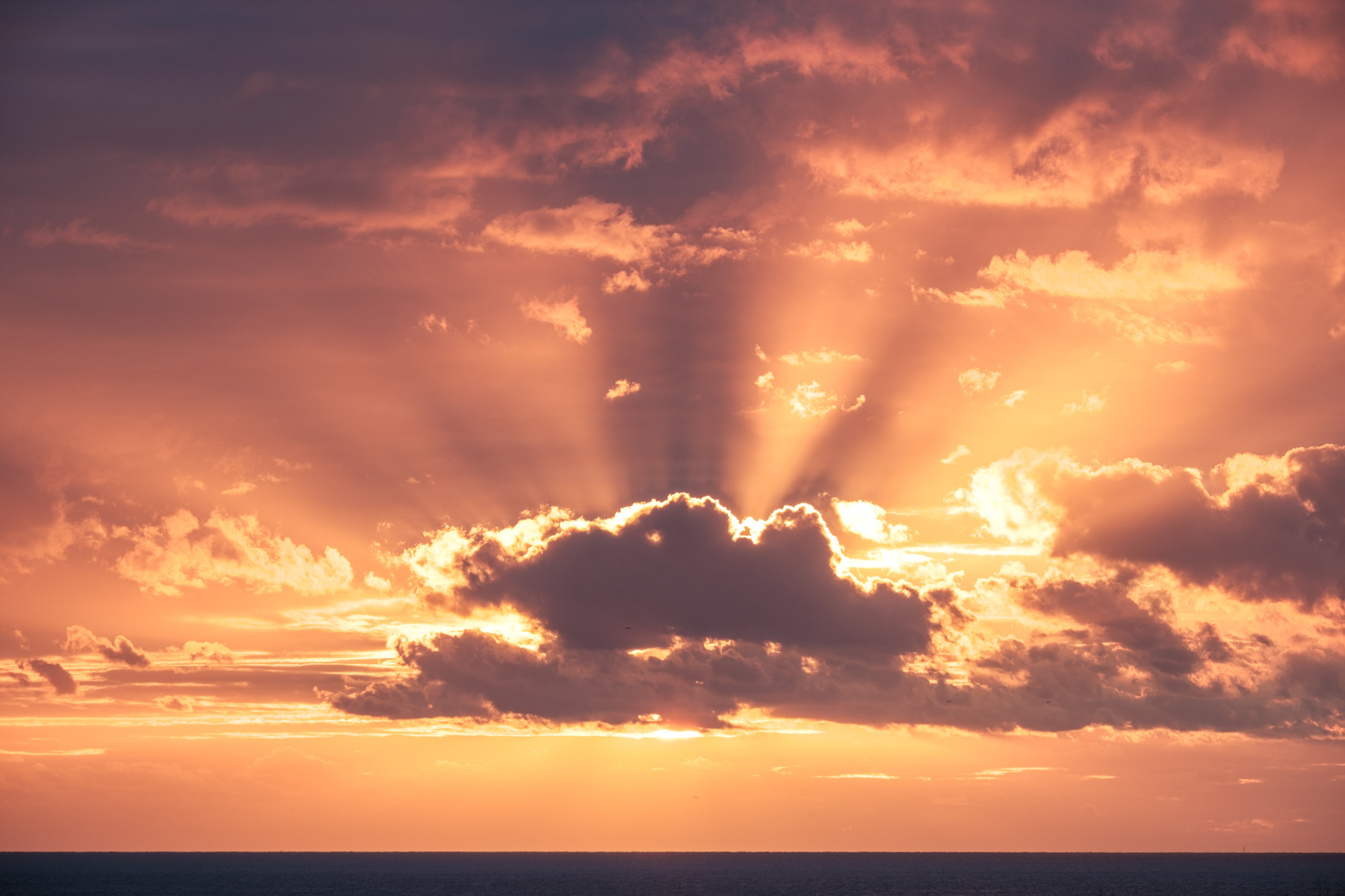 Sunset in Clouds